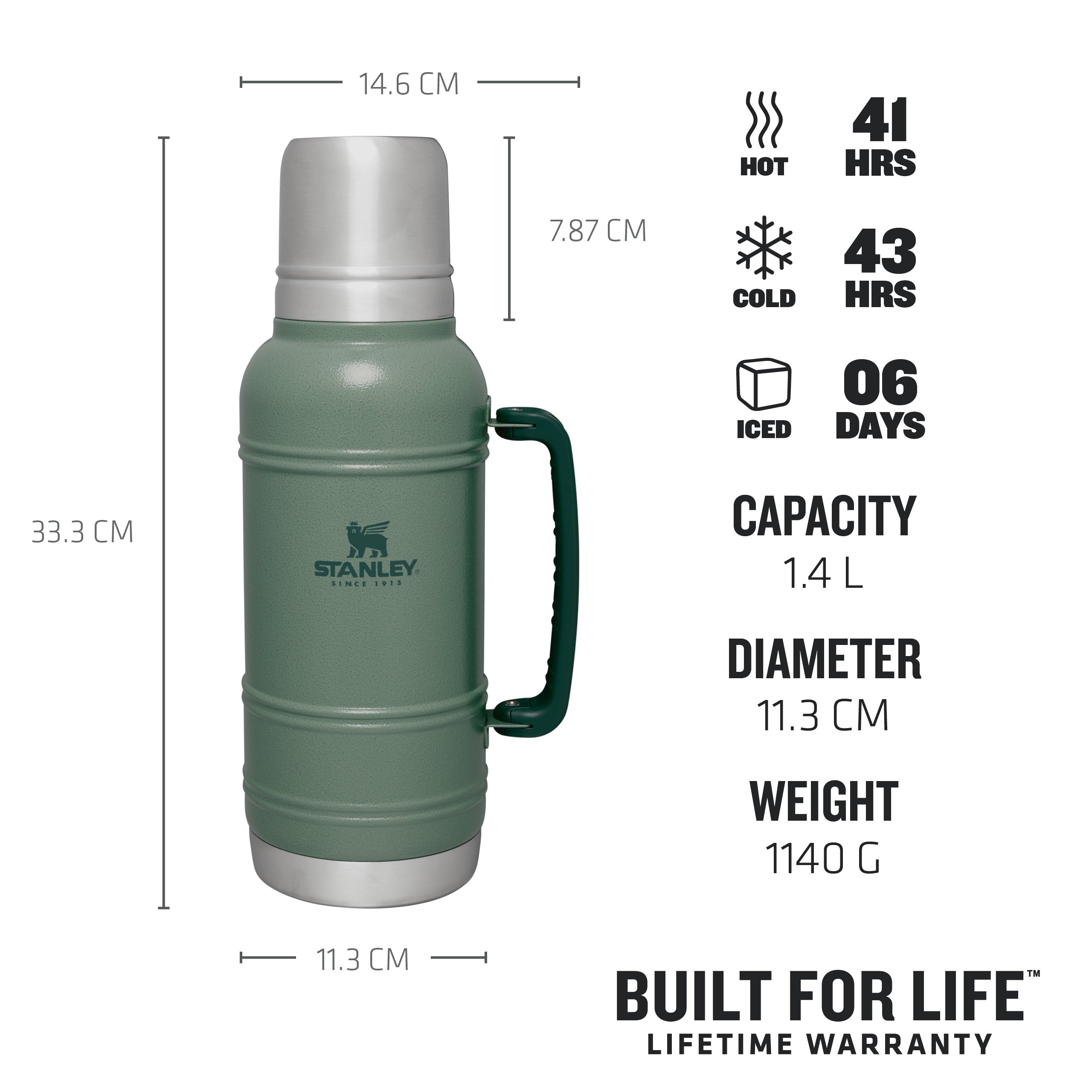 The Artisan Thermal Bottle | 1.4L